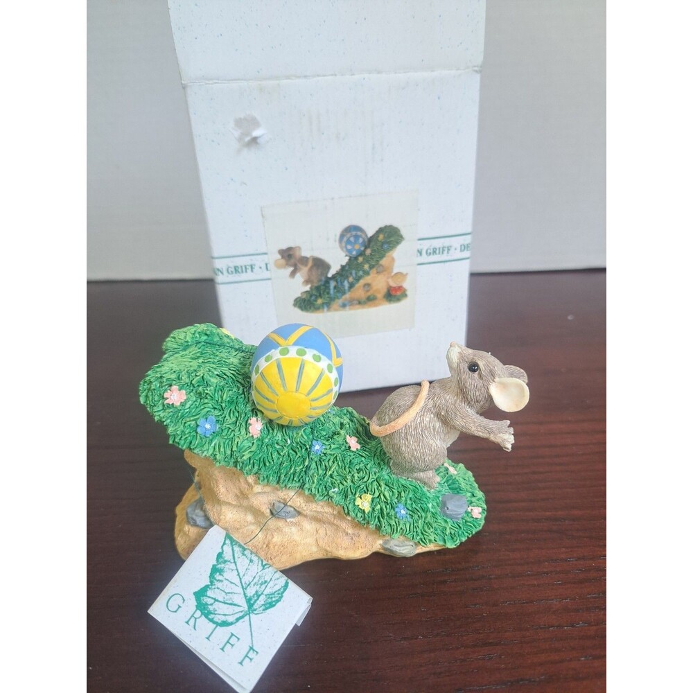 Charming Tails Look Out Below Figurine